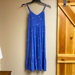 Old Navy Floral Midi Cami Dress